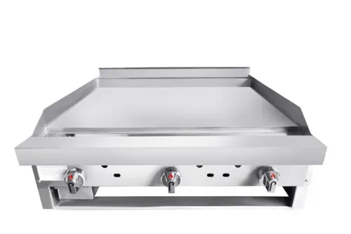 Connerton Connerton CG-36-M-S 1" 36.00'' Countertop Gas Griddle with Manual Controls - 66,000 BTU