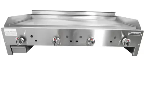 Connerton CG-42-M-S 1" 42.00'' Countertop Gas Griddle with Manual Controls - 110,000 BTU