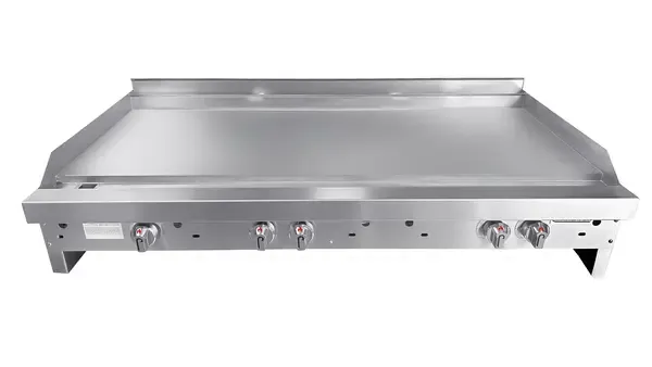 Connerton Connerton CG-60-T-S 1" 60.00'' Countertop Gas Griddle with Thermostatic Controls - 110,000 BTU