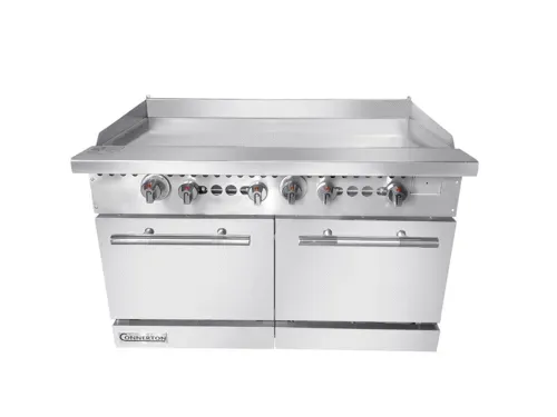 Connerton Connerton
CN48-48G-2OV
Restaurant Gas Range,
48" W
with 


and Controls,
-