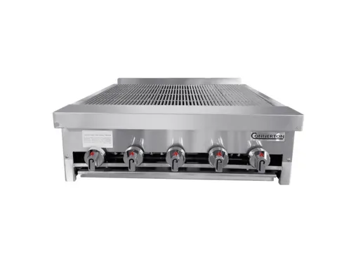 Connerton Connerton CRB-30-S 30.00" Gas Countertop Standard Duty Radiant Charbroiler with Manual Control - 56000 - 104000