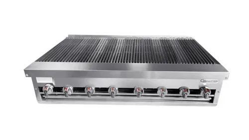 Connerton Connerton CRB-48-S 48.00" Gas Countertop Standard Duty Radiant Charbroiler with Manual Control - 56000 - 104000