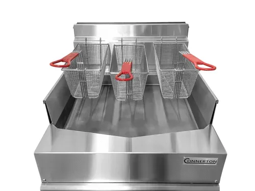 Connerton Connerton
CSF-24 SHALLOW FRYER


Gas Floor Model Full Pot Fryer
with Controls
-