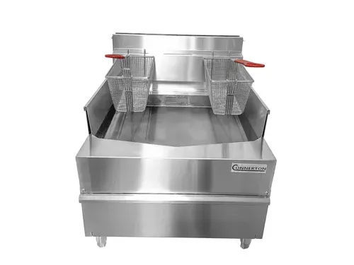 Connerton Connerton
CSF-24 SHALLOW FRYER


Gas Floor Model Full Pot Fryer
with Controls
-