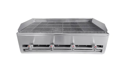 Connerton Connerton RLRB-23-42R-S 42.00" Gas Countertop Standard Duty Radiant Charbroiler with Manual Control - 105000 - 156000