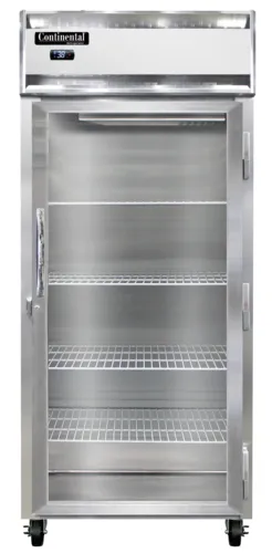 Continental Refrigerator Continental Refrigerator 1RXNSAPT-GD-SD 36.25'' Section Door Pass-Thru Refrigerator