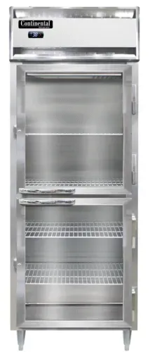 Continental Refrigerator Continental Refrigerator D1RENPTHD-GD-SD 28.50'' Section Door Pass-Thru Refrigerator