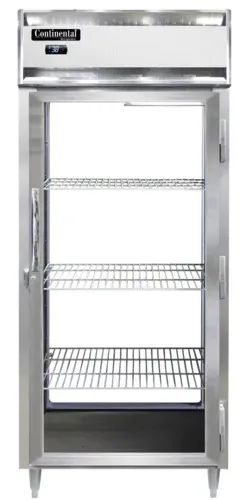 Continental Refrigerator Continental Refrigerator D1RNXSAPT-GD-GD 36.25'' Section Door Pass-Thru Refrigerator