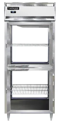 Continental Refrigerator Continental Refrigerator D1RXNPTHD-GD-GD 36.25'' Section Door Pass-Thru Refrigerator