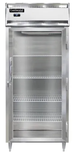 Continental Refrigerator Continental Refrigerator D1RXNSAPT-GD-SD 36.25'' Section Door Pass-Thru Refrigerator