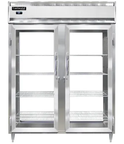 Continental Refrigerator Continental Refrigerator D2RENSAPT-GD-GD 570'' Section Door Pass-Thru Refrigerator