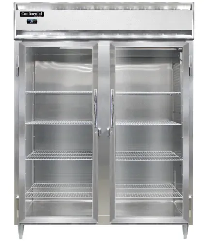 Continental Refrigerator Continental Refrigerator D2RENSSPT-GD-SD 570'' Section Door Pass-Thru Refrigerator