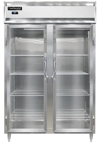 Continental Refrigerator Continental Refrigerator D2RNSSPT-GD-SD 520'' Section Door Pass-Thru Refrigerator