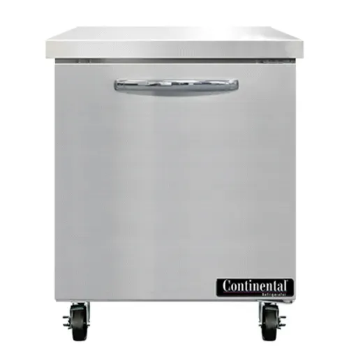 Continental Refrigerator Continental Refrig SWF27N Work Top Freezer