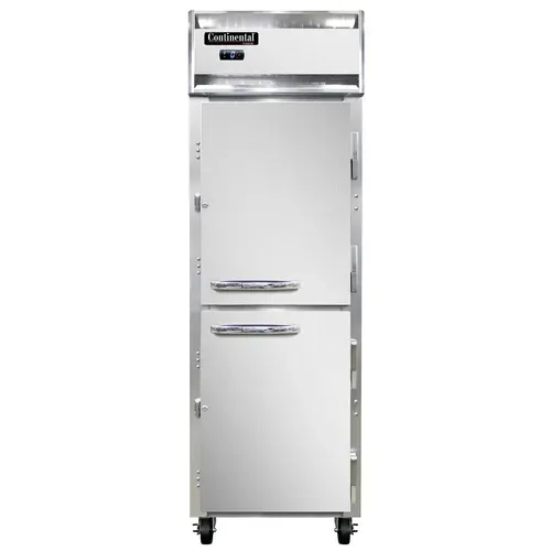 Continental Refrigerator 1FNSAHD 26'' 1 Section Solid Door Reach-In Freezer