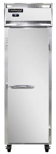 Continental Refrigerator Continental Refrigerator 1RNSSPT-SD-GD 260'' Section Door Pass-Thru Refrigerator