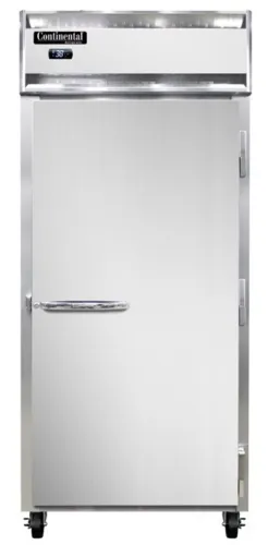 Continental Refrigerator Continental Refrigerator 1RXNSAPT-SD-GD 36.25'' Section Door Pass-Thru Refrigerator