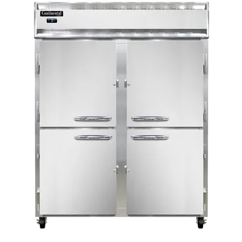 Continental Refrigerator 2FENHD 57'' 2 Section Solid Door Reach-In Freezer