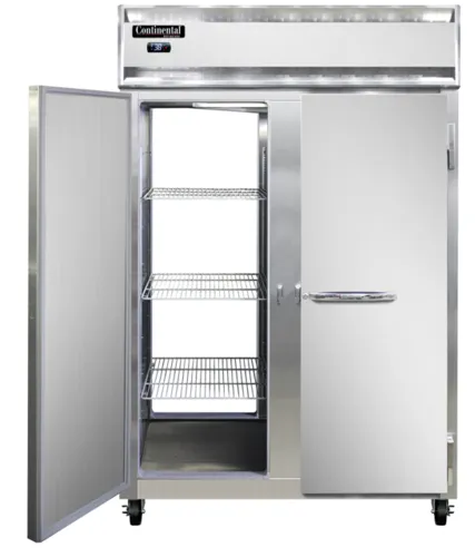 Continental Refrigerator Continental Refrigerator 2RNPT 52'' Section Door Pass-Thru Refrigerator