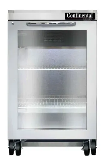 Continental Refrigerator Continental Refrigerator BB24NSSGD Refrigerated Back Bar Storage Cabinet,