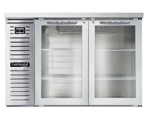 Continental Refrigerator Continental Refrigerator BB50NSSGD Refrigerated Back Bar Storage Cabinet,