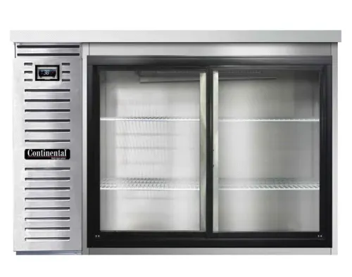 Continental Refrigerator Continental Refrigerator BB50NSSSGD Refrigerated Back Bar Storage Cabinet,