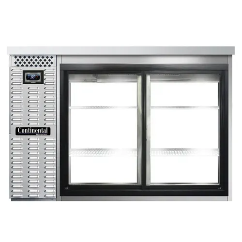 Continental Refrigerator BB50NSSSGDPT Refrigerated Back Bar Cooler