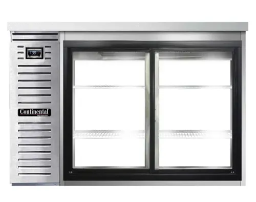 Continental Refrigerator Continental Refrigerator BB50NSSSGDPT Refrigerated Back Bar Cooler