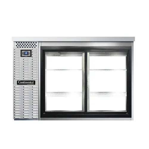 Continental Refrigerator BB50SNSSSGDPT Refrigerated Back Bar Cooler
