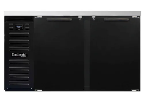 Continental Refrigerator Continental Refrigerator BB59N Refrigerated Back Bar Storage Cabinet,