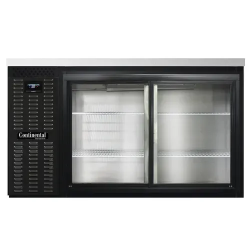 Continental Refrigerator BB59NSGD Refrigerated Back Bar Storage Cabinet,
