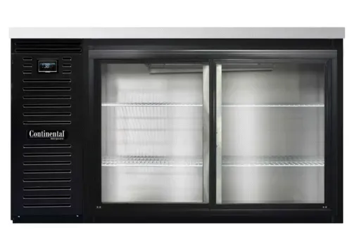 Continental Refrigerator Continental Refrigerator BB59NSGD Refrigerated Back Bar Storage Cabinet,