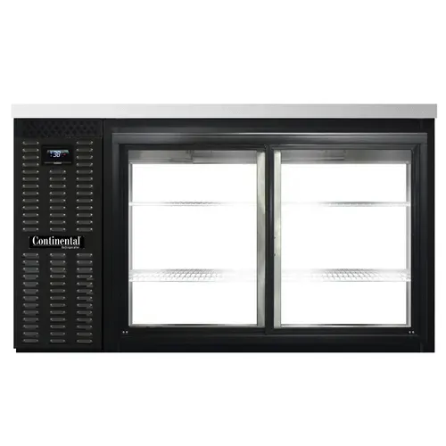 Continental Refrigerator BB59NSGDPT Refrigerated Back Bar Cooler