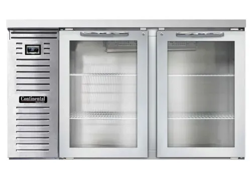 Continental Refrigerator Continental Refrigerator BB59NSSGD Refrigerated Back Bar Storage Cabinet,