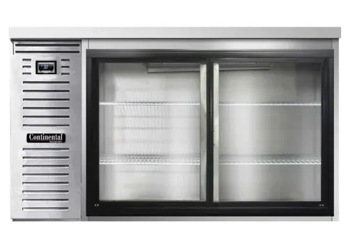 Continental Refrigerator Continental Refrigerator BB59NSSSGD Refrigerated Back Bar Storage Cabinet,