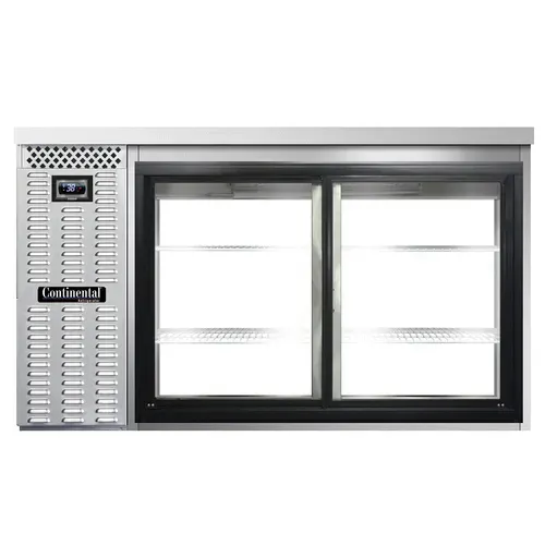Continental Refrigerator BB59NSSSGDPT Refrigerated Back Bar Cooler