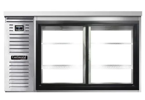 Continental Refrigerator Continental Refrigerator BB59NSSSGDPT Refrigerated Back Bar Cooler