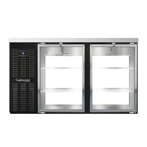 Continental Refrigerator BB59SNGDPT Refrigerated Back Bar Cooler