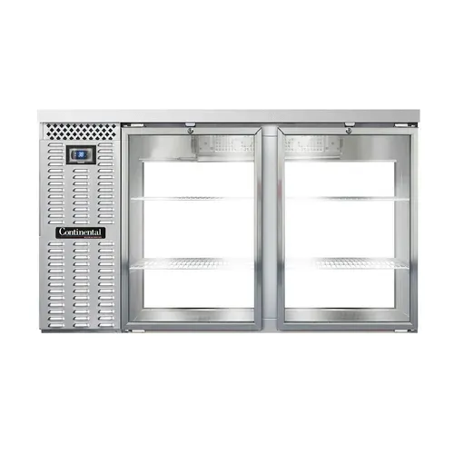 Continental Refrigerator BB59SNSSGDPT Refrigerated Back Bar Cooler