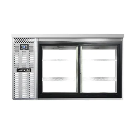 Continental Refrigerator BB59SNSSSGDPT Refrigerated Back Bar Cooler