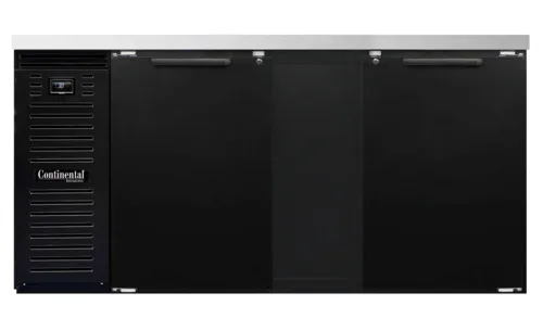 Continental Refrigerator Continental Refrigerator BB69N Refrigerated Back Bar Storage Cabinet,