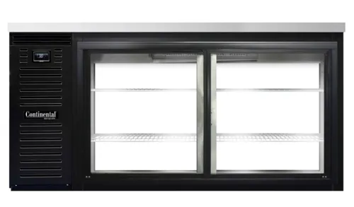 Continental Refrigerator Continental Refrigerator BB69NSGDPT Refrigerated Back Bar Cooler