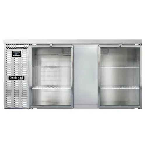 Continental Refrigerator BB69NSSGD Refrigerated Back Bar Storage Cabinet,