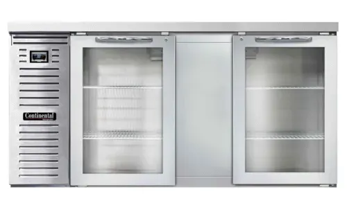 Continental Refrigerator Continental Refrigerator BB69NSSGD Refrigerated Back Bar Storage Cabinet,