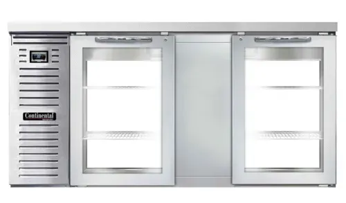 Continental Refrigerator Continental Refrigerator BB69NSSGDPT Refrigerated Back Bar Cooler