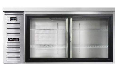Continental Refrigerator Continental Refrigerator BB69NSSSGD Refrigerated Back Bar Storage Cabinet,