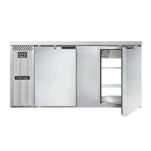 Continental Refrigerator BB69SNSSPT Refrigerated Back Bar Cooler