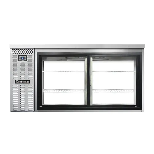 Continental Refrigerator BB69SNSSSGDPT Refrigerated Back Bar Cooler