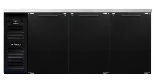 Continental Refrigerator Continental Refrigerator BB79N Refrigerated Back Bar Storage Cabinet,