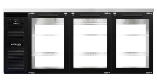 Continental Refrigerator Continental Refrigerator BB79NGDPT Refrigerated Back Bar Cooler